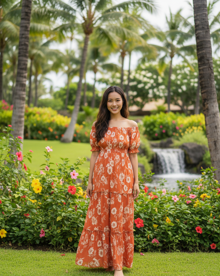 Alamea Hibiscus Dress