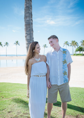 Moana Girl's Hawaiian Tie Dye Dress in Smoke