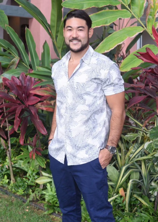 Men's Leaves Hawaiian Shirt