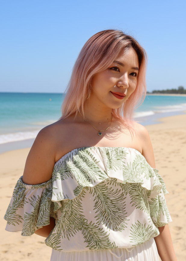 Maiana Leaves Outline