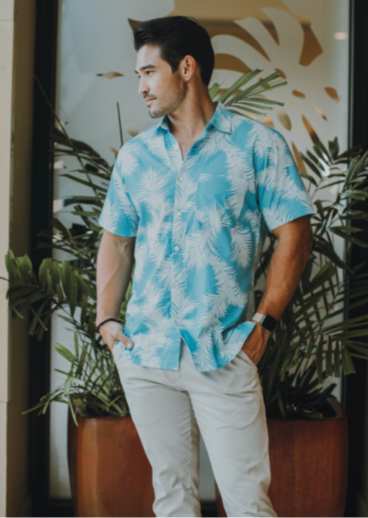 Men's Leaves Hawaiian Shirt