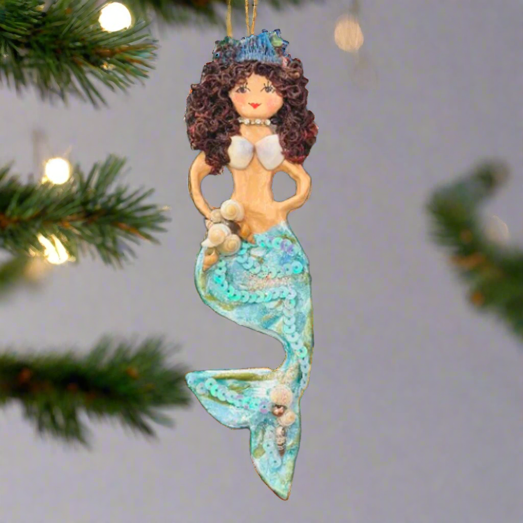 Medium Mermaid Ornament