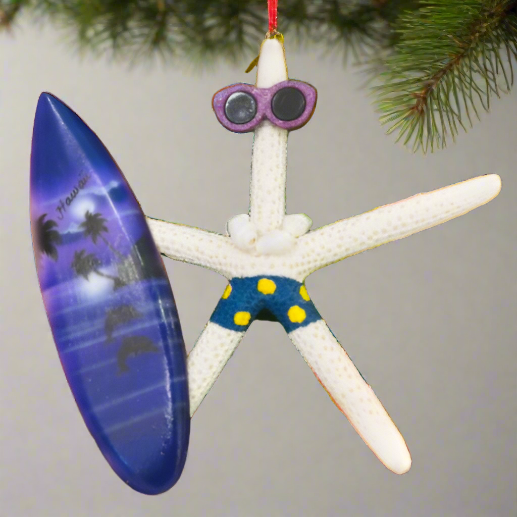 Starfish Kane / Surfboard Ornament