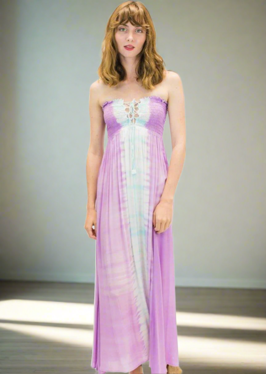 Kula Long Dress in Bold