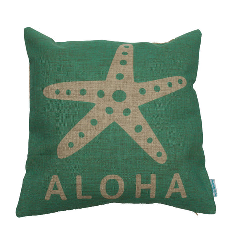 Aloha Whale Pillow Case