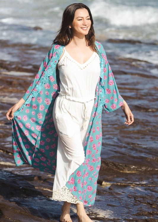 Lanai Hibiscus Hawaiian Jacket