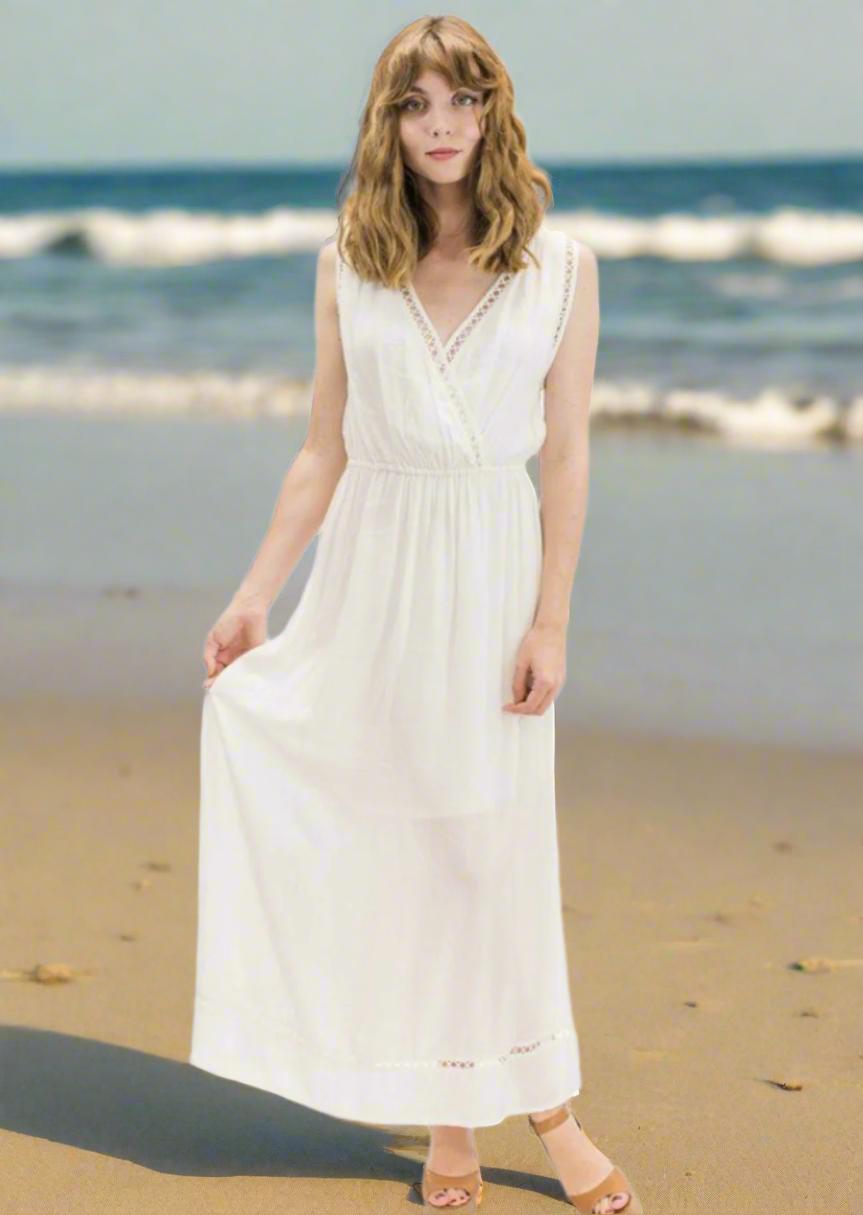 Nahele Long Hawaiian Dress – Angels by the Sea Hawaii