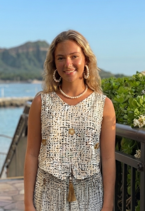 Moku Golden Hibiscus top