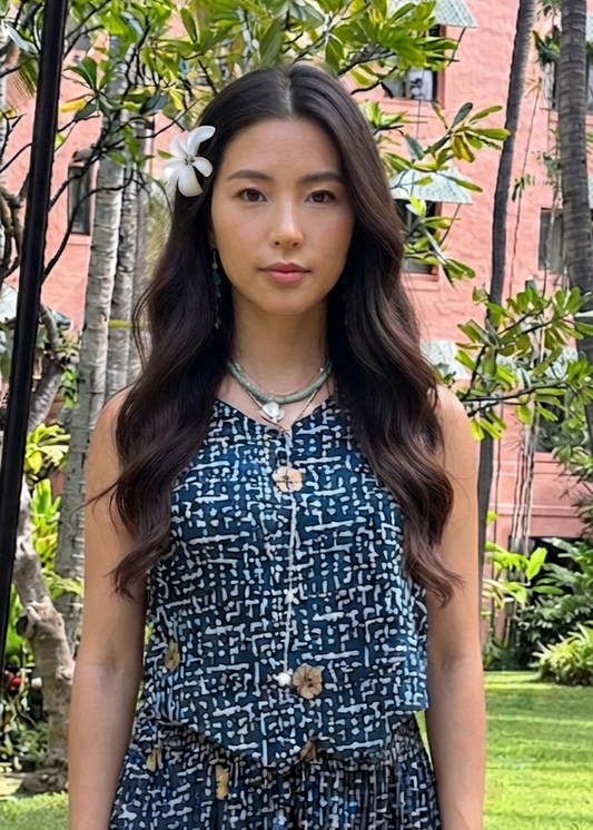 Moku Golden Hibiscus top
