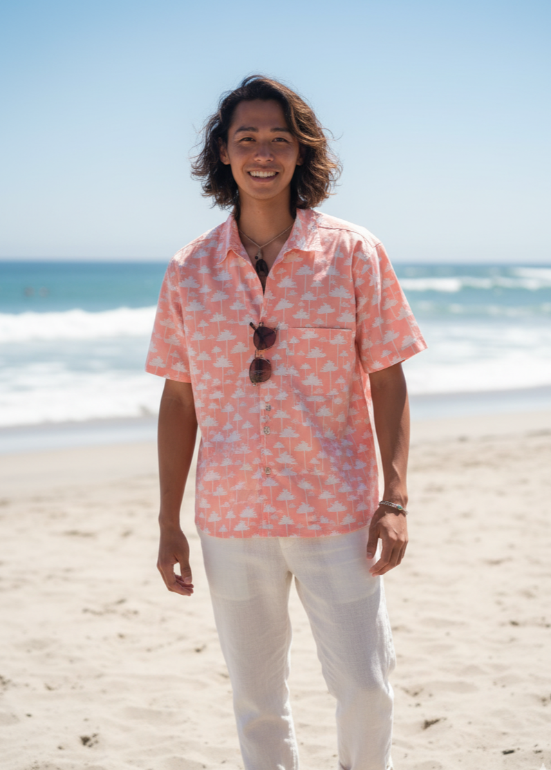 夏威夷棕榈树衬衫