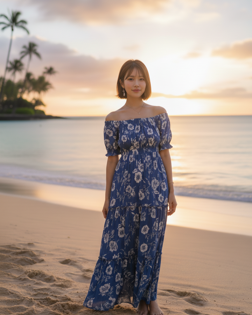 Alamea Hibiscus Dress