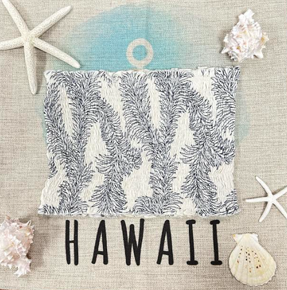 Laula Tube 文胸 树叶轮廓印花