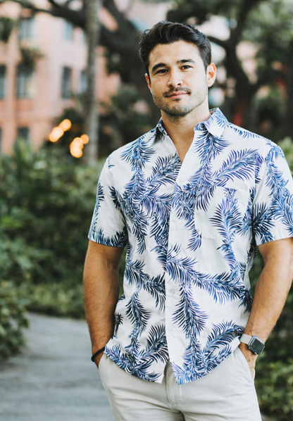 Men's Leaves Hawaiian Shirt