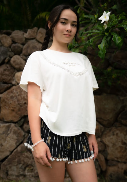 Hiko "Pom Pom" Hawaiian Shorts in Pineapple