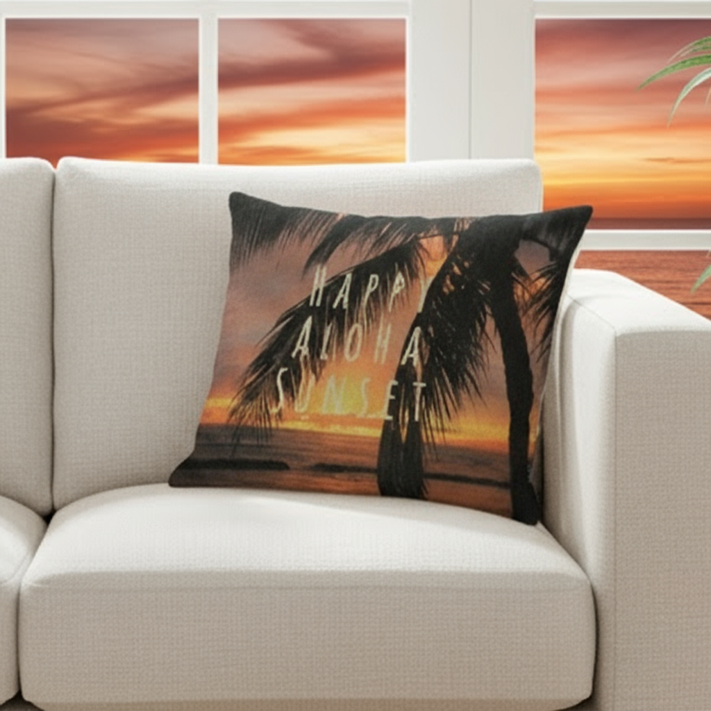 Happy Aloha Sunset Placemat