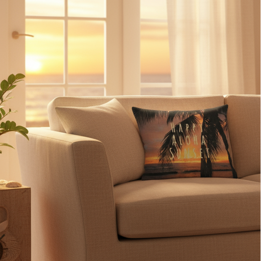 Happy Aloha Sunset Placemat