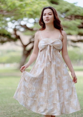 ラニポ ハワイアン ヤシの木 ドレス