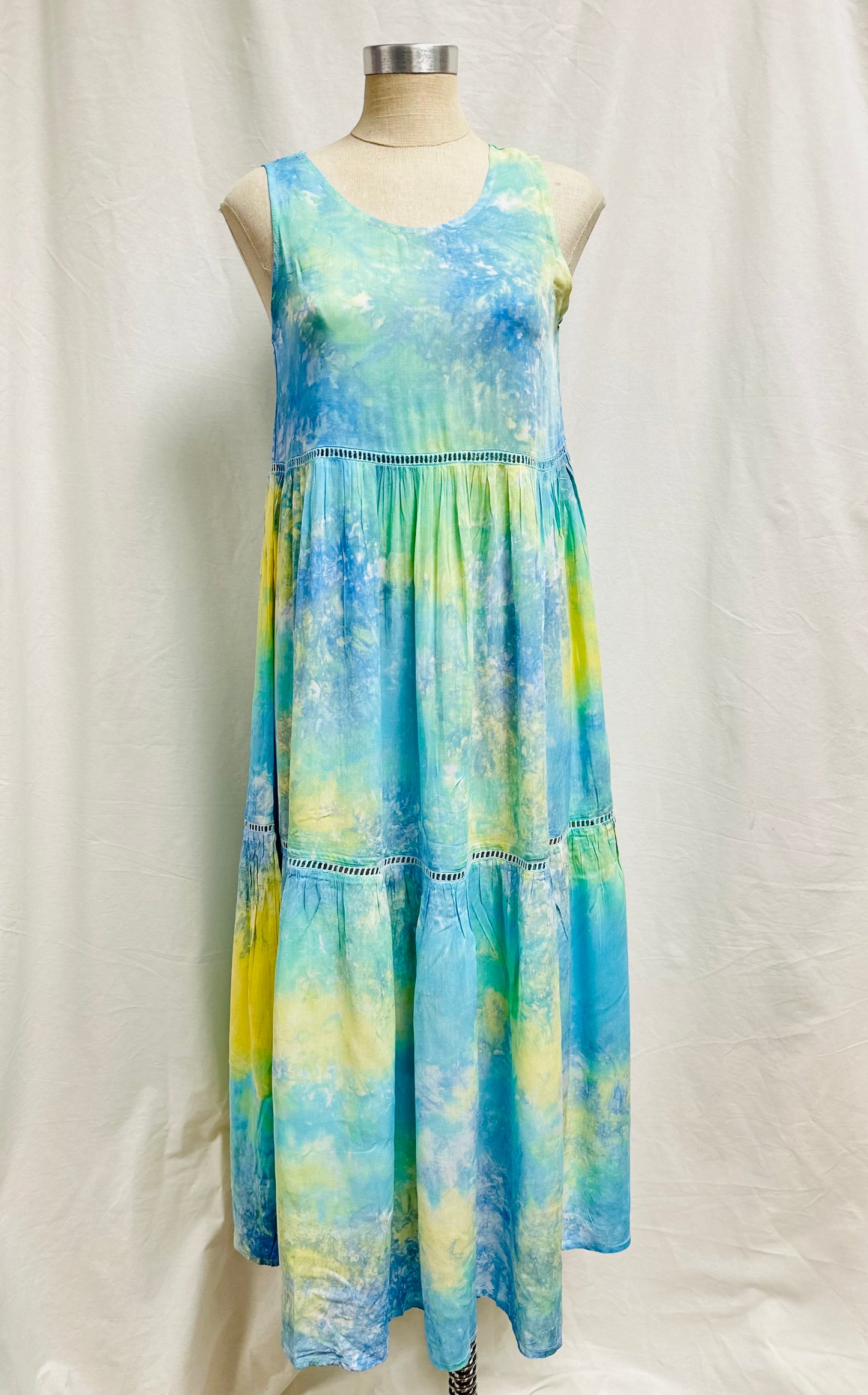 Smoke Long Tie Dye Dress