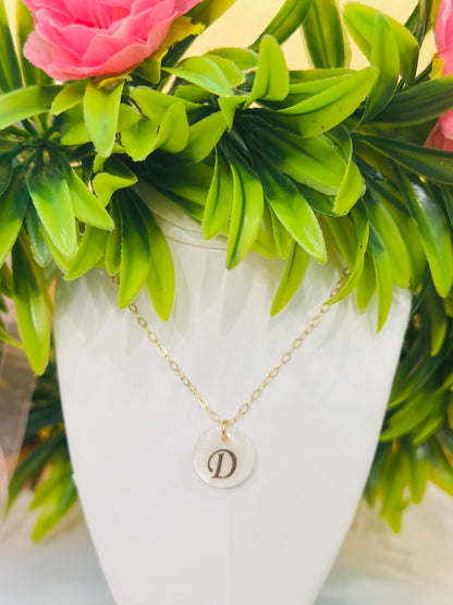 Initial Alphabet Necklace