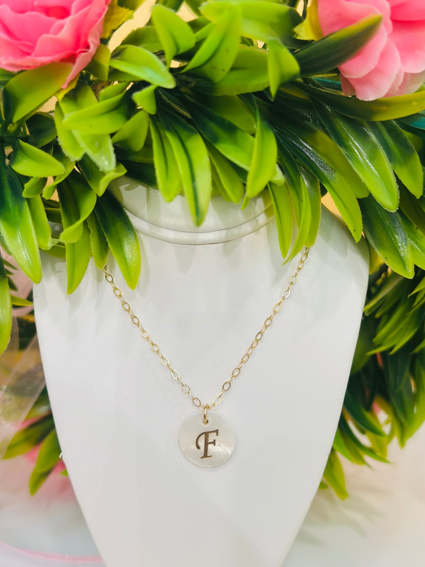 Initial Alphabet Necklace