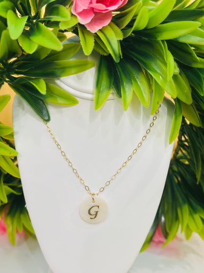Initial Alphabet Necklace