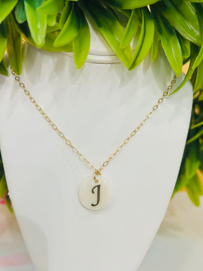 Initial Alphabet Necklace