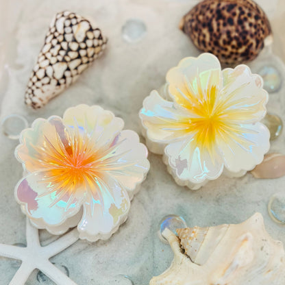 Sunset Hibiscus Clip