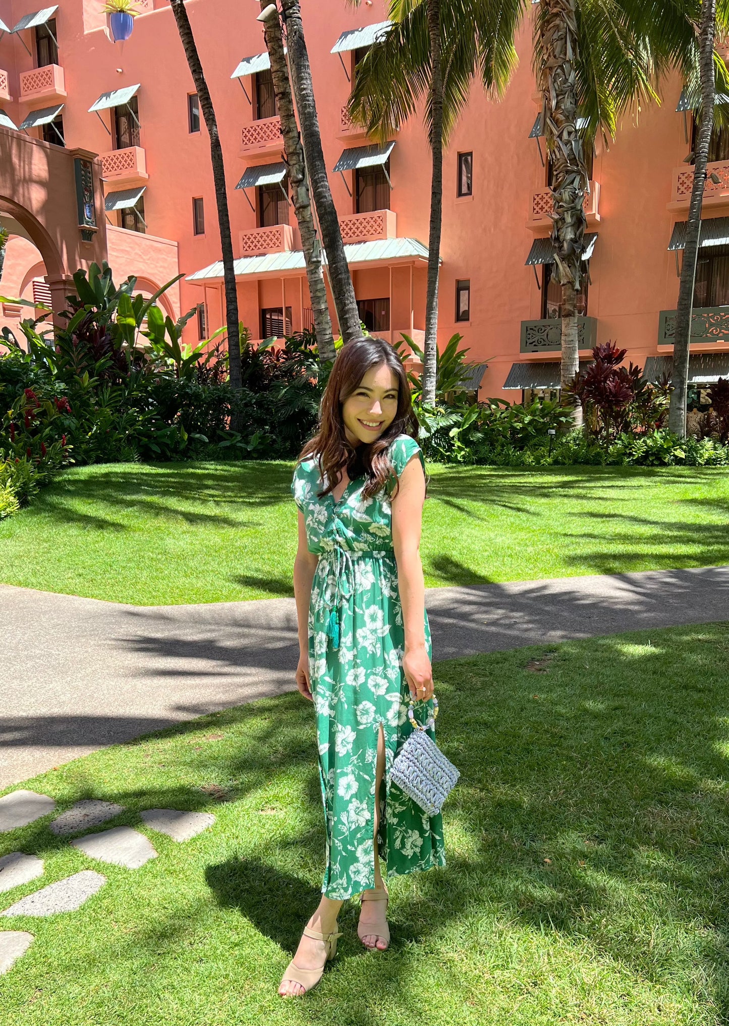 Loha Hawaiian Hibiscus Dress