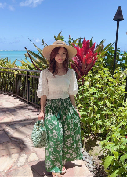 キモ ハワイアン ハイビスカス パンツ