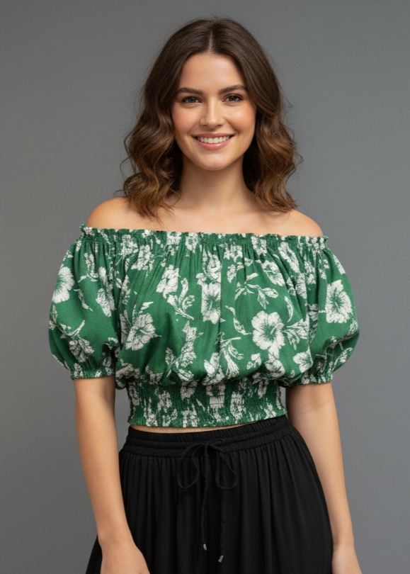 Wai Hibiscus Top