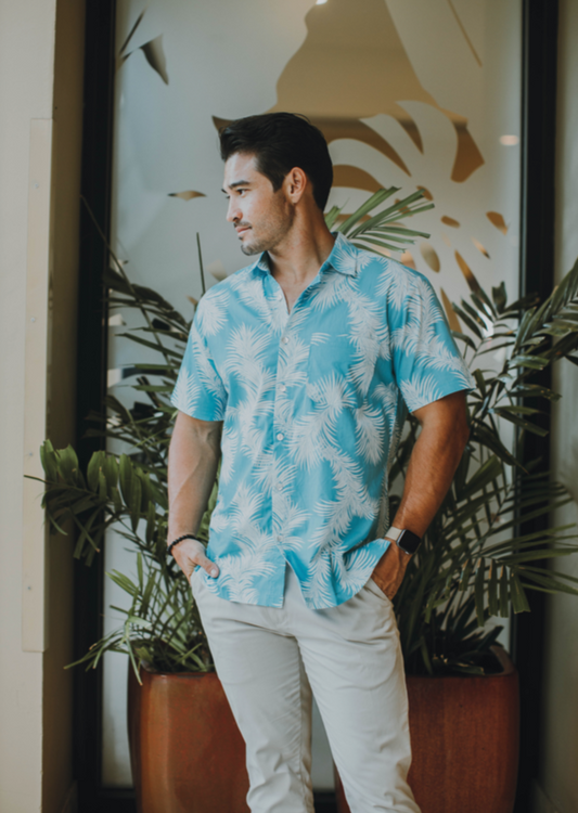 Men's Leaves Hawaiian Shirt