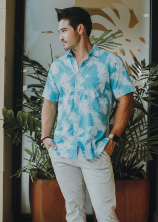 Men's Leaves Hawaiian Shirt