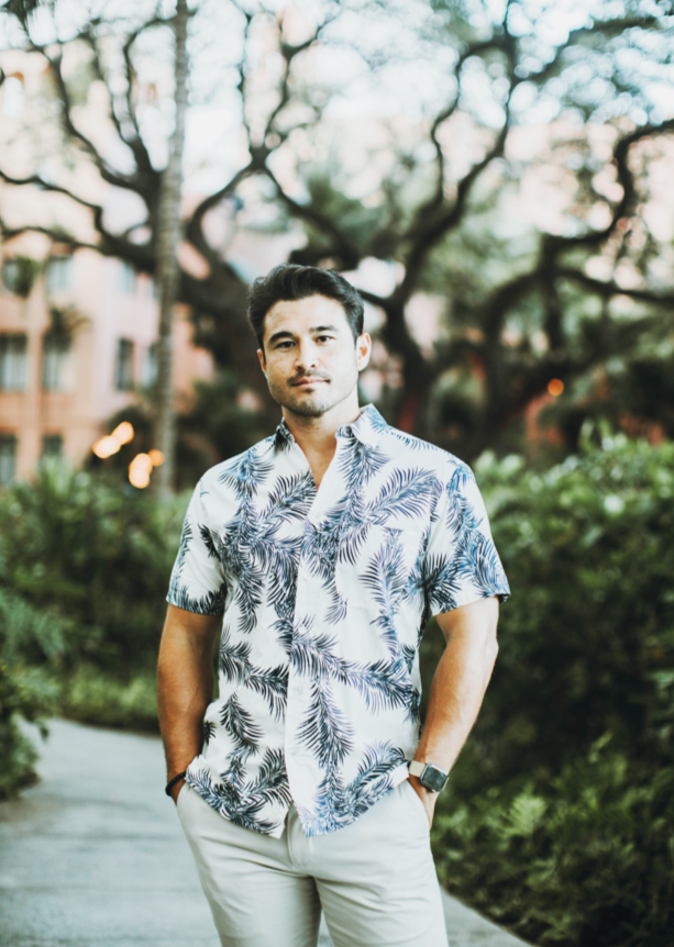 Men's Leaves Hawaiian Shirt