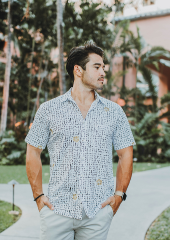 Men's Pineapple Hawaiian Shirt