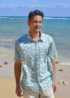 Golden Hibiscus Men's Hawaiian Shirt