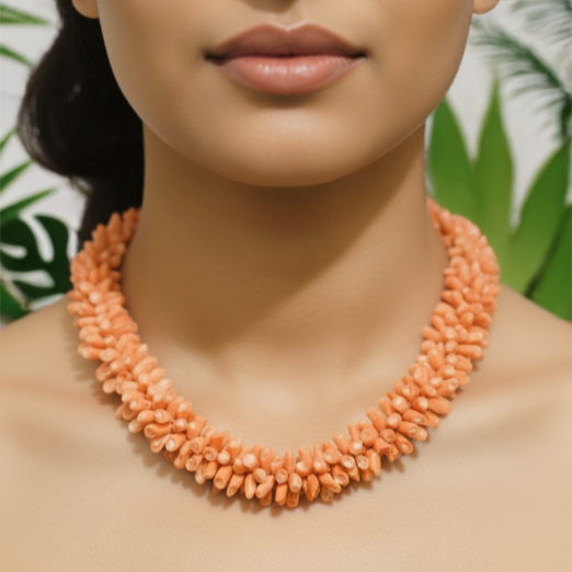 Red and pink curl coral