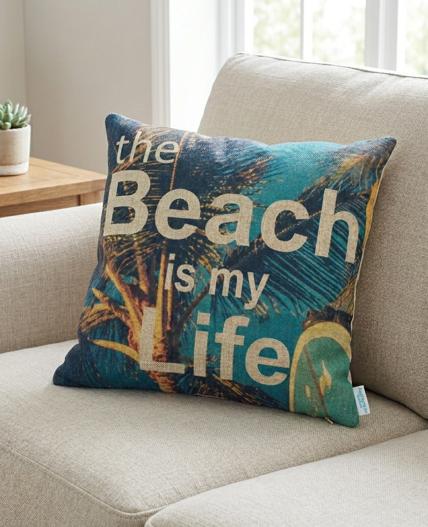 海滩就是生活夏威夷枕套