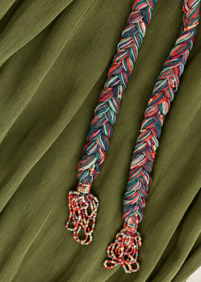 Lei Dress with Braided Rope