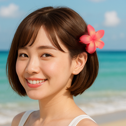 Tropical Plumeria Clip