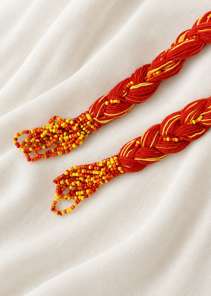 Lei Dress with Braided Rope
