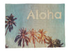 Placemat Aloha Palm Tree In Sky