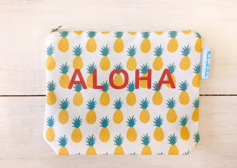 Kapono Hawaiian Jumpsuit Pineapple Print