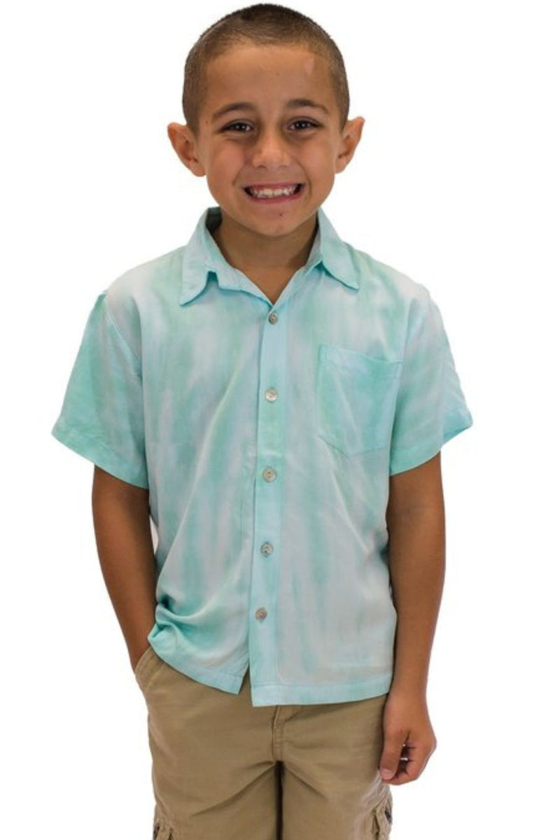 Boys Hawaiian tie dye shirt
