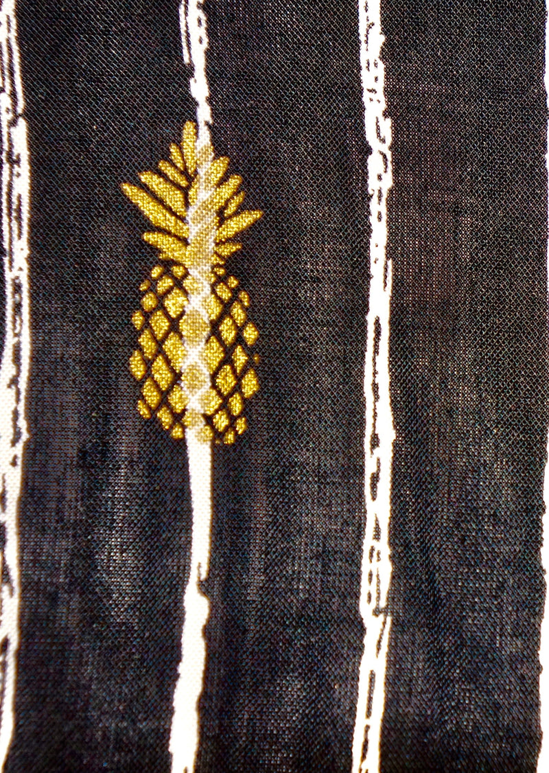 Hiko Lace Hawaiian Shorts Pineapple