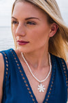 Sea Glass Statement Necklace