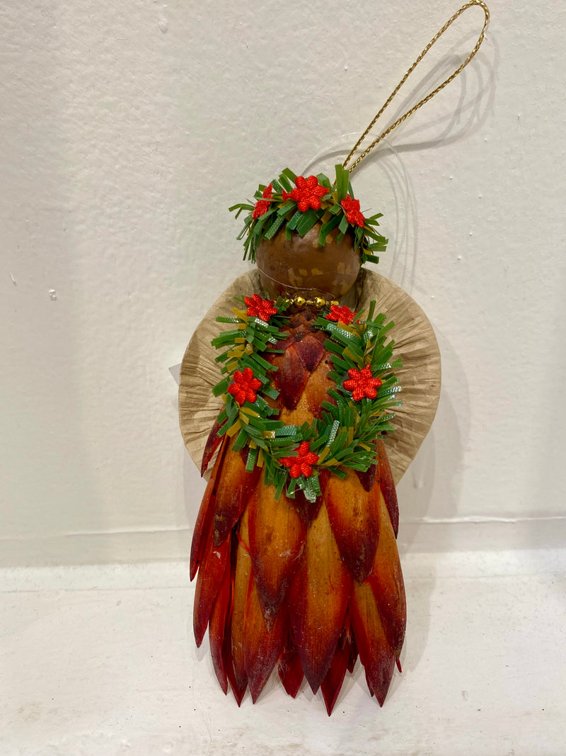 Sugar Bush Protea Angel Ornament