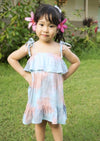 Leilani 女の子用ハワイアンドレス パイナップルプリント