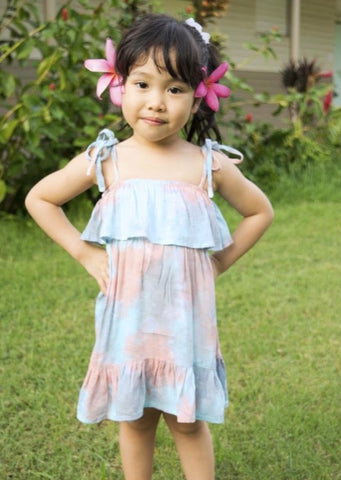 Ala Girls Hawaiian Dress Pineapple Print
