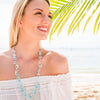 Sea Glass Statement Necklace