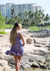 Naupaka Hawaiian Short Dress